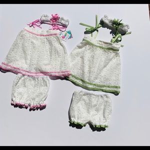 Baby girl matching set